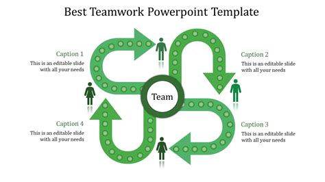 Infographic Teamwork Powerpoint Template Slideegg