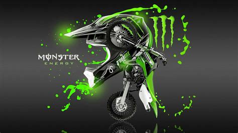 Monster Dirt Bike Wallpaper Kolpaper Awesome Free Hd Wallpapers