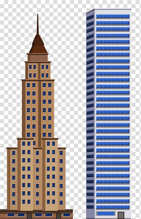 Skyscraper Clipart Black And White