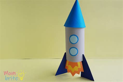 How To Make Rocket With Chart Paper Design Talk