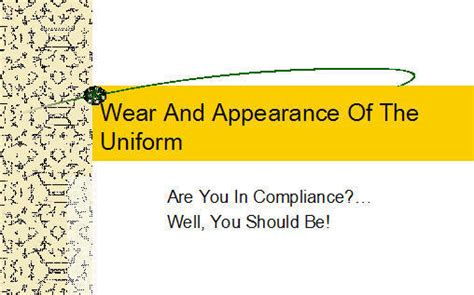 Wear And Appearance Of The Uniform Army Education Benefits Blog