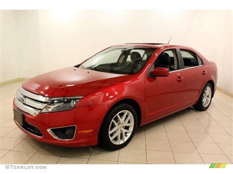 Red Candy Metallic 2010 Ford Fusion Sel V6 Exterior Photo 80445009
