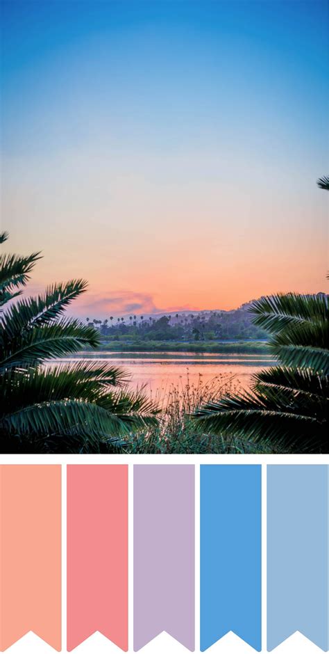 Sunset Color Scheme Sunset Pastel Colorscheme Sunset Colors Color