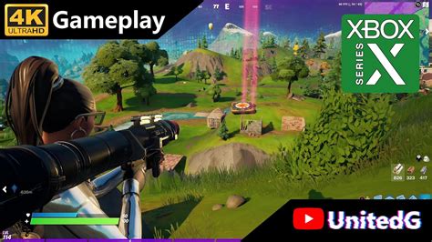 Xbox Series X Fortnite Gameplay 4k Youtube