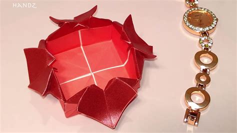 Origami T Box With Hearts Ideas For Valentines Day Youtube