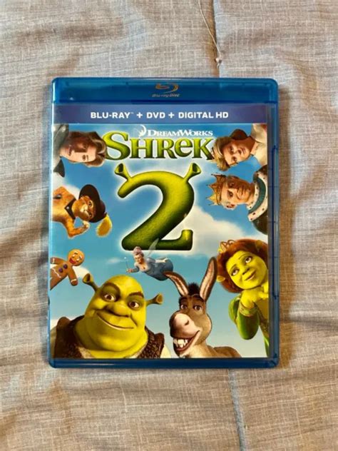Dreamworks Picutres Shrek 2 2004 2 Disc Blu Ray And Dvd Set 599
