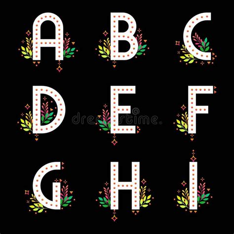 Tribal Black Alphabets Jklmnopqr Collection Gradient Ethnic Letters