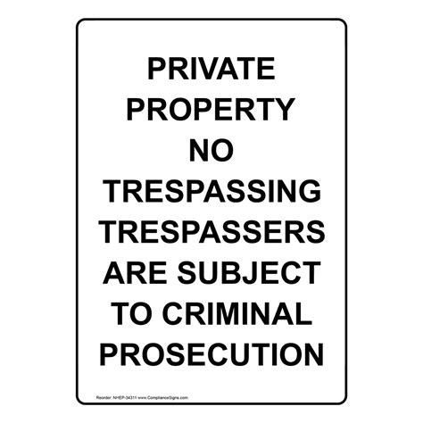 Free Printable No Trespassing Letter Portal Tutorials