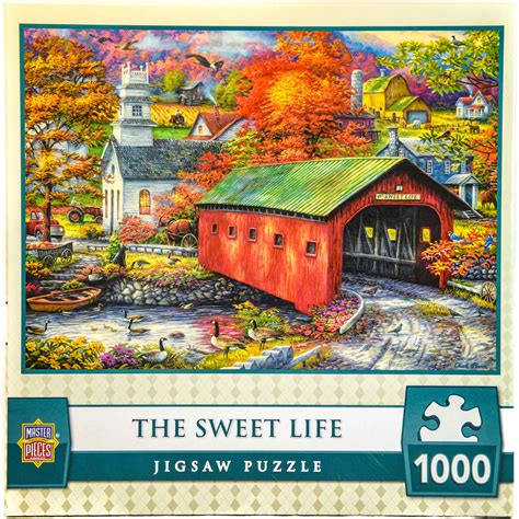 The Sweet Life Master Pieces 1000 Piece Jigsaw Puzzle Samko And Miko