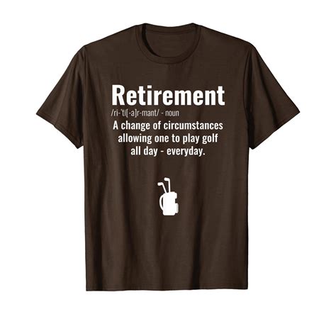 Funny Retirement Golf Shirt Retired Golfers Xmas T Ideas Unisex Tshirt