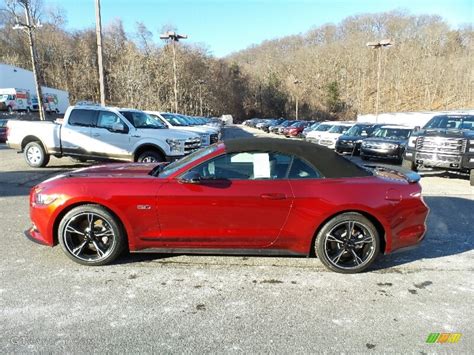 2016 Ruby Red Metallic Ford Mustang Gtcs California Special