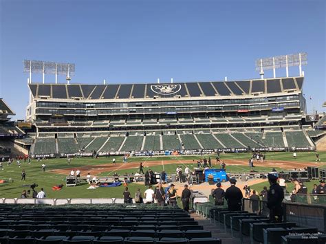 Oakland Coliseum Seating Chart View Elcho Table