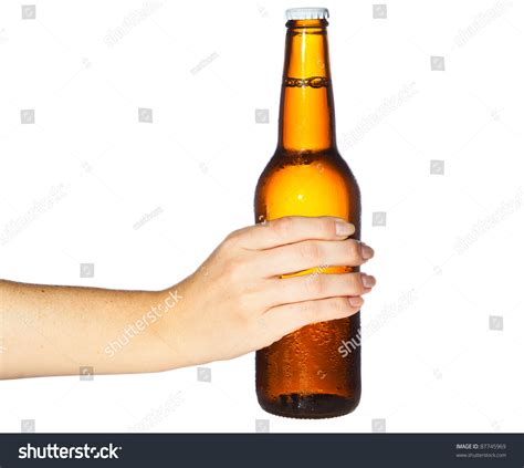 Woman Hand Holding Bottle Beer Stock Photo 87745969 Shutterstock
