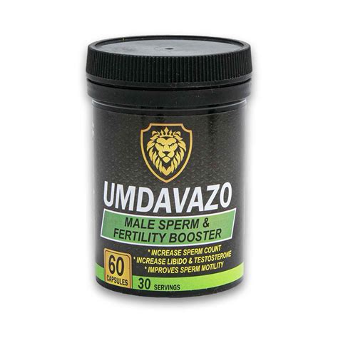 umdavazo male and sperm fertility booster 60 capsules cosmetic connection