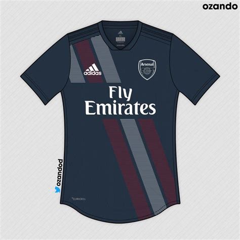 Arsenal 3rd 20192020 Arsenal Kit Arsenal Jersey France Kit Stripe