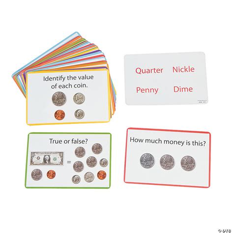 Double Sided Math Money Cards Discontinued