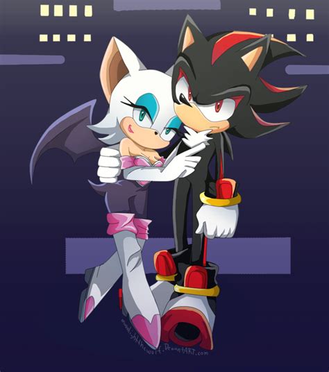 Shadow X Rouge Shadow And Rouge Shadow And Amy Sonic And Shadow