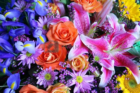 Royalty Free Image Bouquet Of Vibrant Flowers By Jarenwicklund