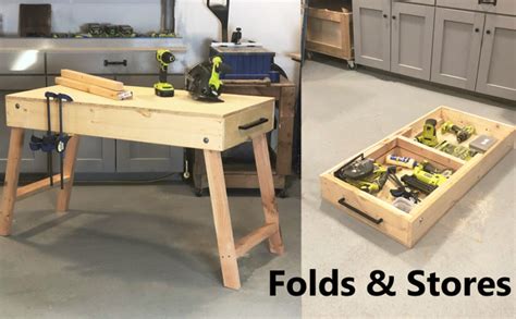 Portable Workbench Free Woodworking