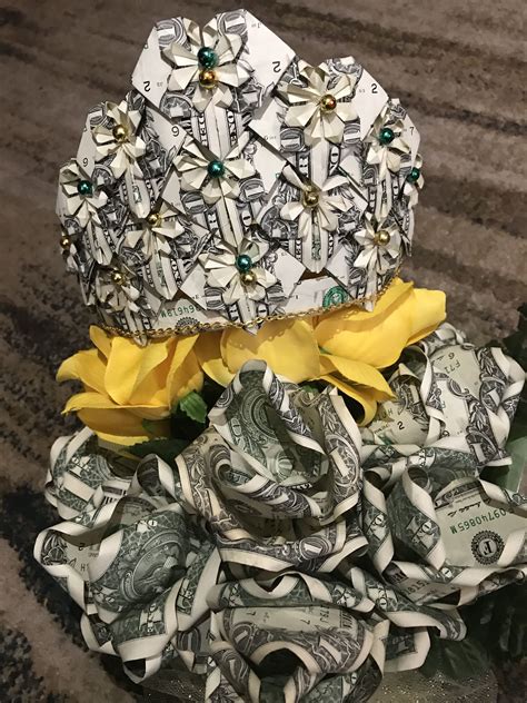Pin by Ashley on Money Crowns | Money gift, Money crown, Graduation
