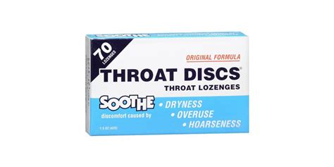 Throat Discs Original Formula Throat Lozenges Reviews 2019