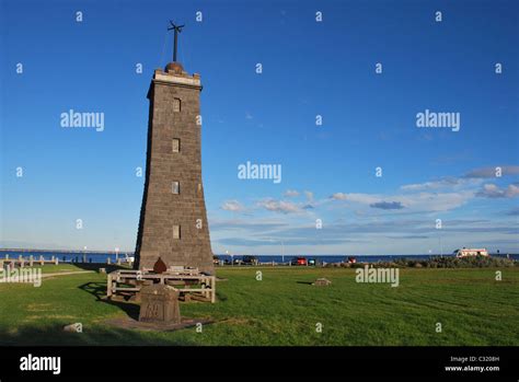 The Time Ball Tower Point Gellibrand Sea Front At Williamstown