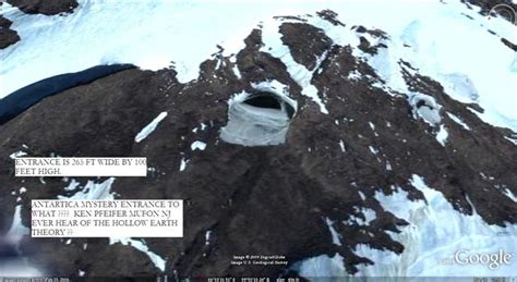Are These Entrances In Antarctica Evidence Of Secret Underground