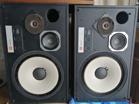 2 Jbl L100 Vintage Speakers Pair L 100 Century Nh Usa Photo