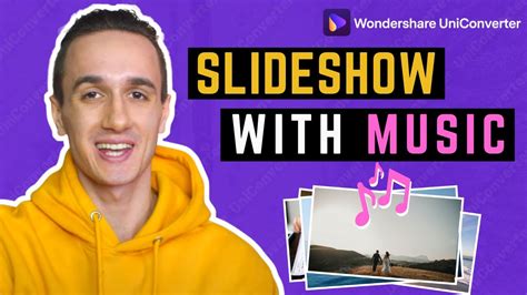 How To Create A Slideshow With Music Free Slideshow Maker Youtube