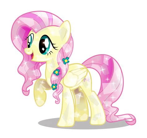 Crystal Fluttershy 2nd Edition My Little Pony Comic My Little Pony
