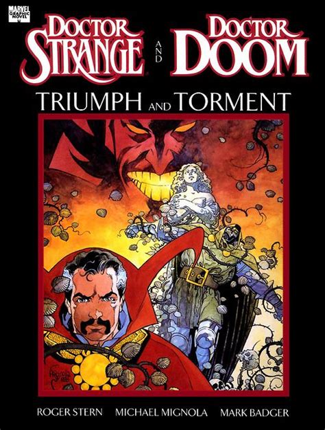 Dr Strange And Dr Doom Marvel Graphic Novels Mike Mignola Art Comics