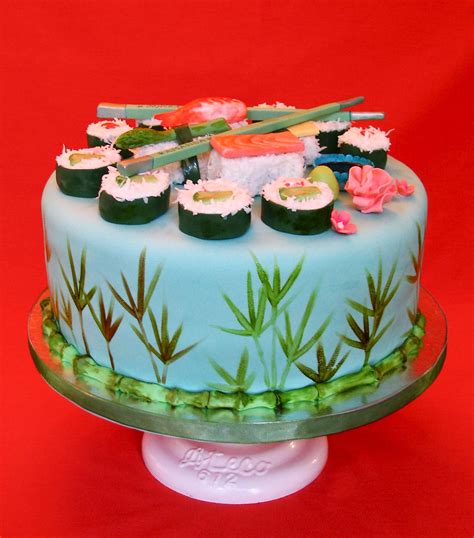 Sushi Cake Iii Bca003 12 Sushi Cake 5 High Red Velvet C Flickr