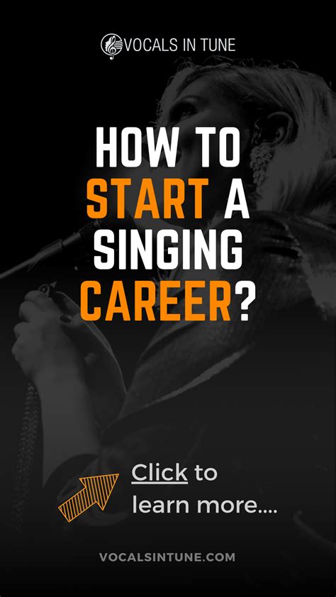 How To Start A Singing Career Singing Career Singing Lessons Learn