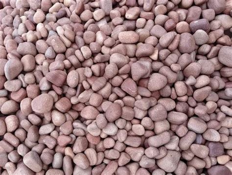 Natural Red Sandstone Pebbles For Landscaping At Rs 10000ton In Jaipur