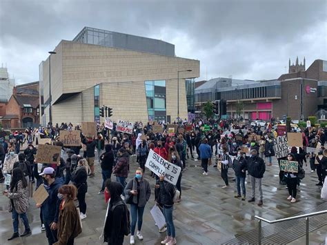 The Derby Black Lives Matter Protest In Pictures Derbyshire Live