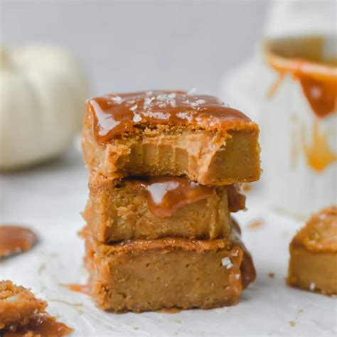 Vegan Pumpkin Caramel Blondies Recipe On Food52