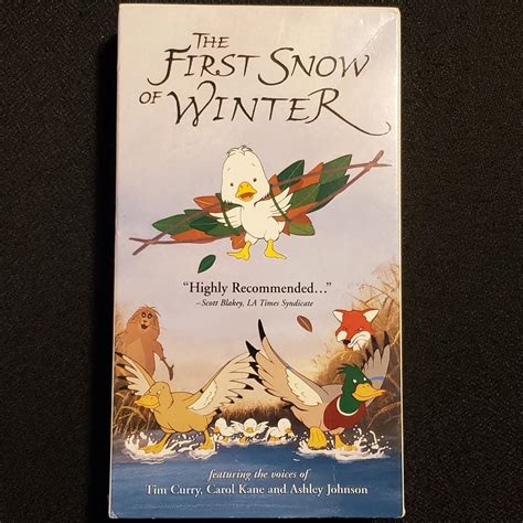 An Backside Cover Of The First Snow Of Winter Us Version Graham