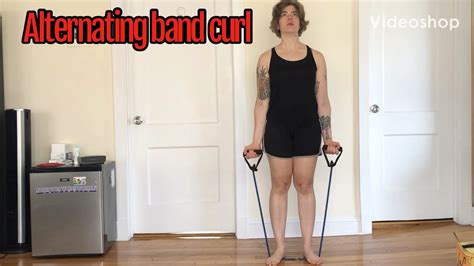 Alternating band curl - YouTube