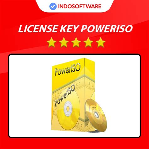 Jual License Key Original Poweriso Poweriso Serial Number Premium Full