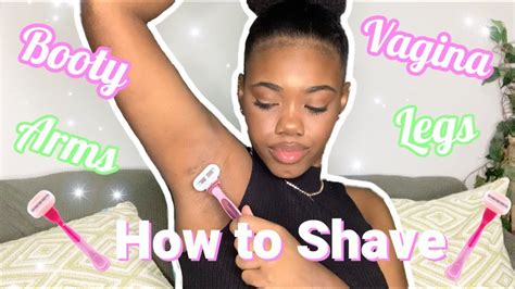 How To Shave Your Vagina And Butt Buttcrack W Pictures Feminine Hygiene Queen Naimah