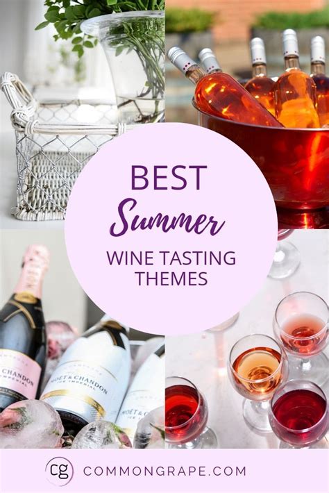 Best Summer Wine Tasting Themes Summer Wine Tasting Wine Tasting