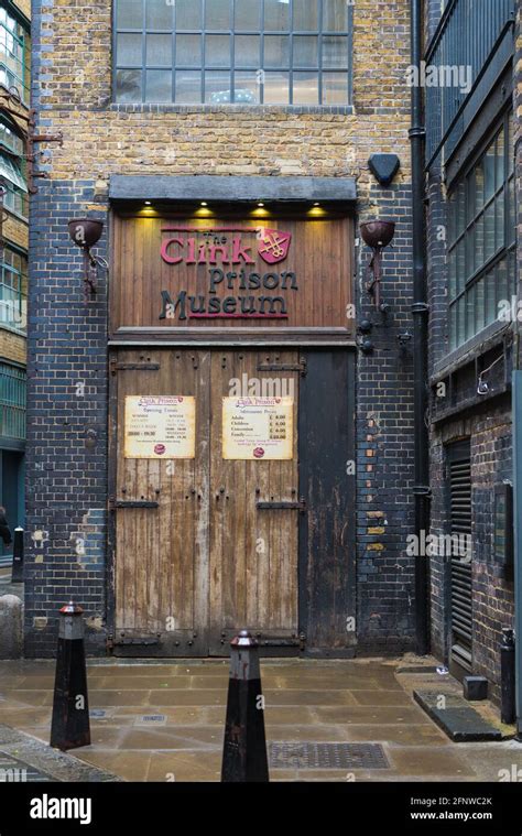 Entrance To The Clink Prison Museum In Clink Street Bankside District