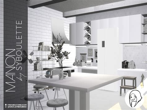 The Sims Resource Patreon Early Release Manon Kitchen Set Part 1