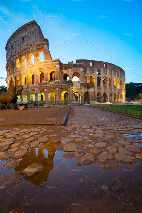 Colosseum In Rome Italy High Quality Architecture Stock Photos