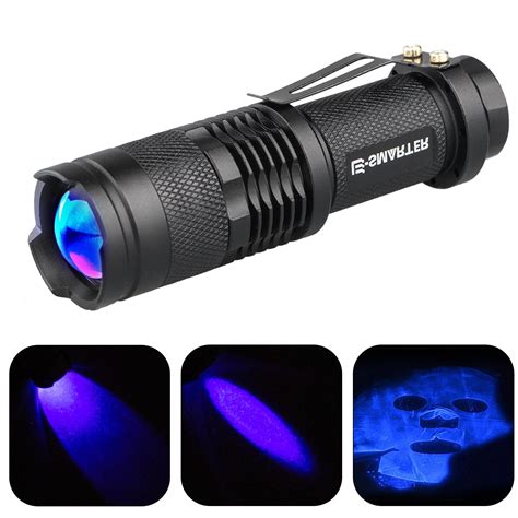 365nm Laser High Powered Uv Lamp Black Light Ultra Violet Flashlight