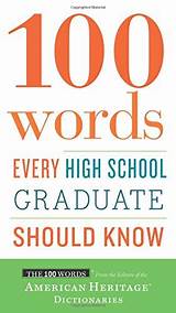 Images of 100 Words Every High School Graduate