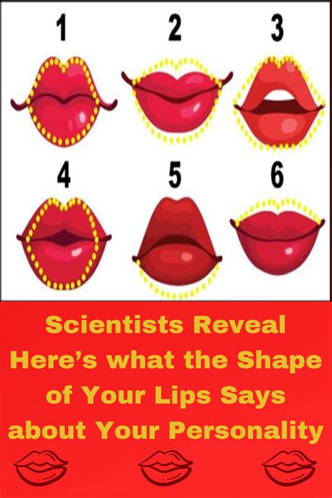 Scientists Reveal Heres What The Shape Of Your Lips Says About Your