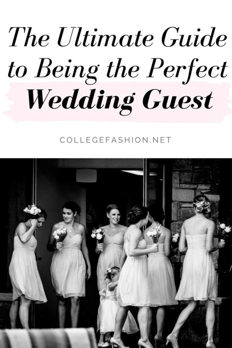 How To Be The Perfect Wedding Guest Best Wedding Guest Tips And