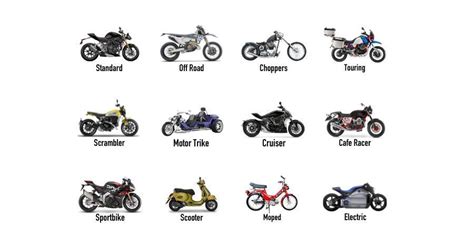 Types Of Motorcycles From Cruisers To Sport Bikes RUN MOTO RUN