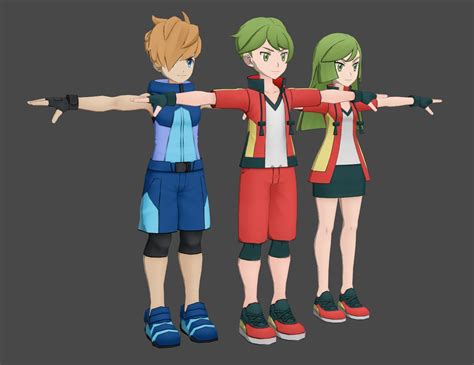 Pokemon Masters Ace Trainers By O Dv89 O On Deviantart